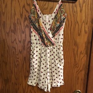 Xhilaration Wrap Front Romper Size XS